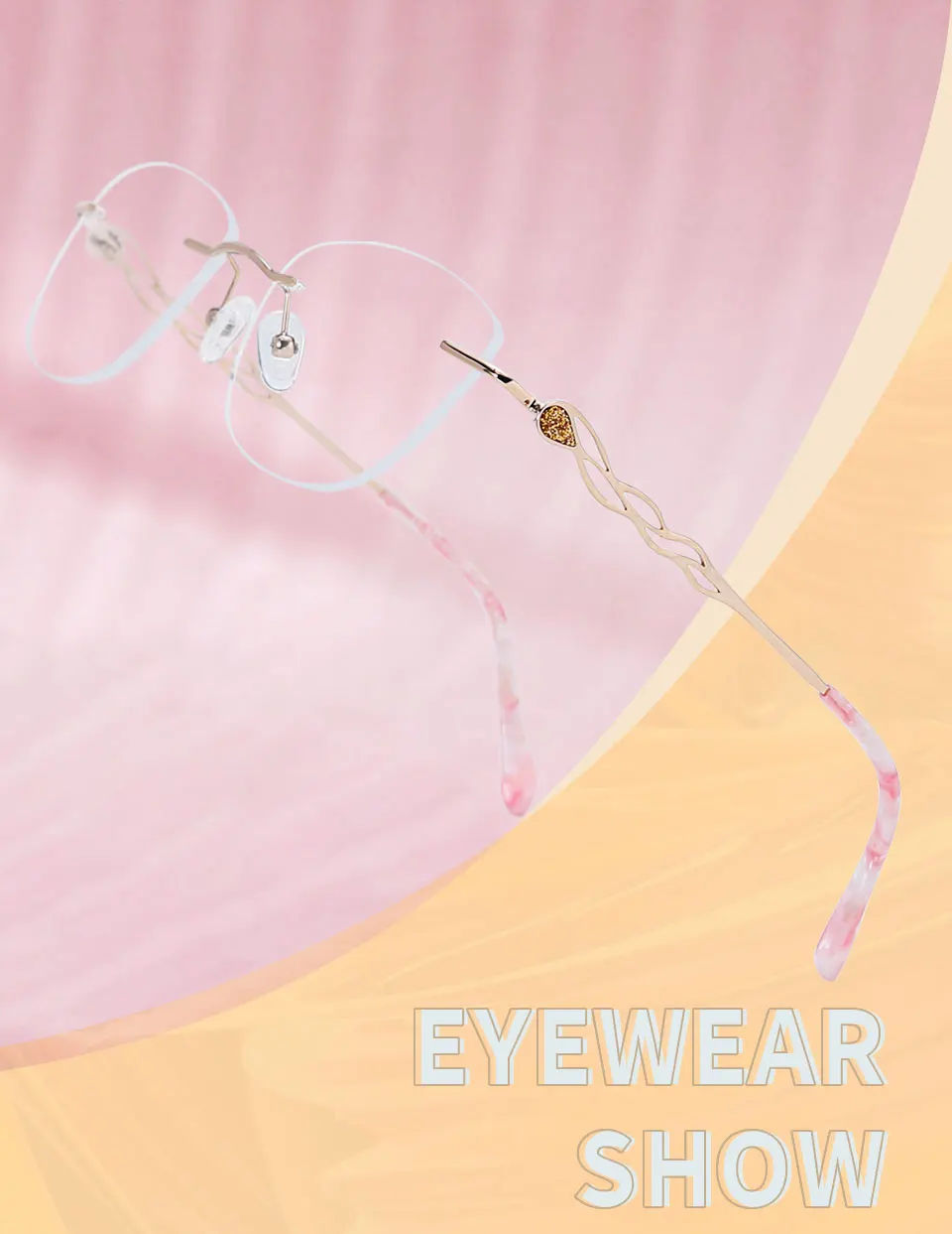 Titanium Glasses Frame Women Ultra Light Eyeglasses Classic Luxury Design MyopiaGlasses Prescription Eyewear New (7)