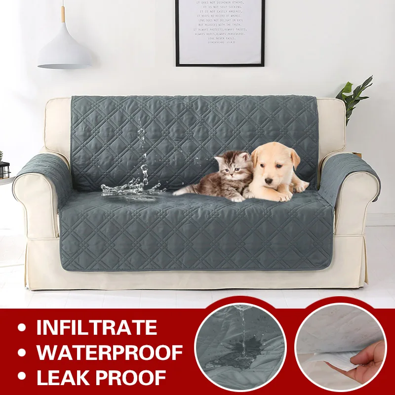 100 Waterproof Sofa Cover for Dogs Cat Pets Kids Armchair Couch