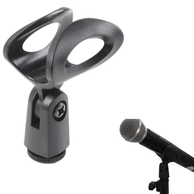 LEORY Microphone Shock Mount Clip Holder Mic Clips Plastic Microphone Clips Mic Stand Accessory Holder Shock Mount Clip Holder