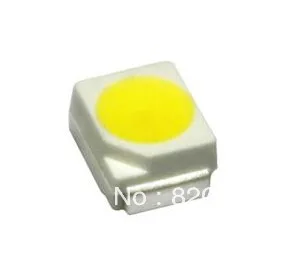 Бесплатная доставка 2000 шт партия PLCC2 3528 1210 smd led чип 3-4lm теплый белый 3000-3500K |
