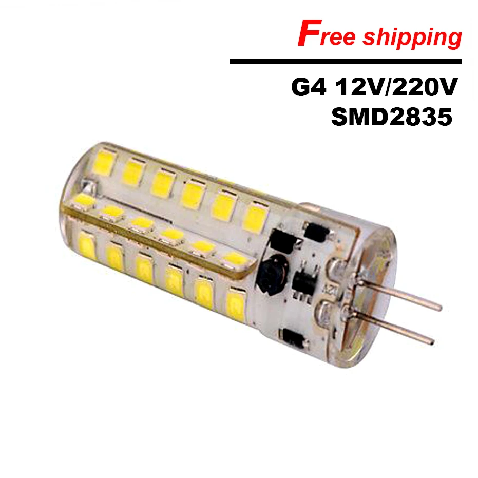 Aankondiging kanaal Jane Austen On Sale G4 Led Lamp 220v 12v 5w Led Bulb 48leds Smd2835 360 Angle Silicone  Spotlight For Home Lighting Replace 30w Halogen Lamps - Led Bulbs & Tubes -  AliExpress