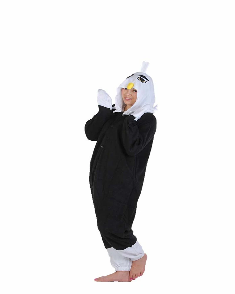 Gran oferta de disfraces Cosplay de una pieza de águila negra, pijamas de animales de fiesta novedosos, camisones enteros para mujer, ropa de de manga larga|womens onesie sale|sleeve longsleeve sleeve -