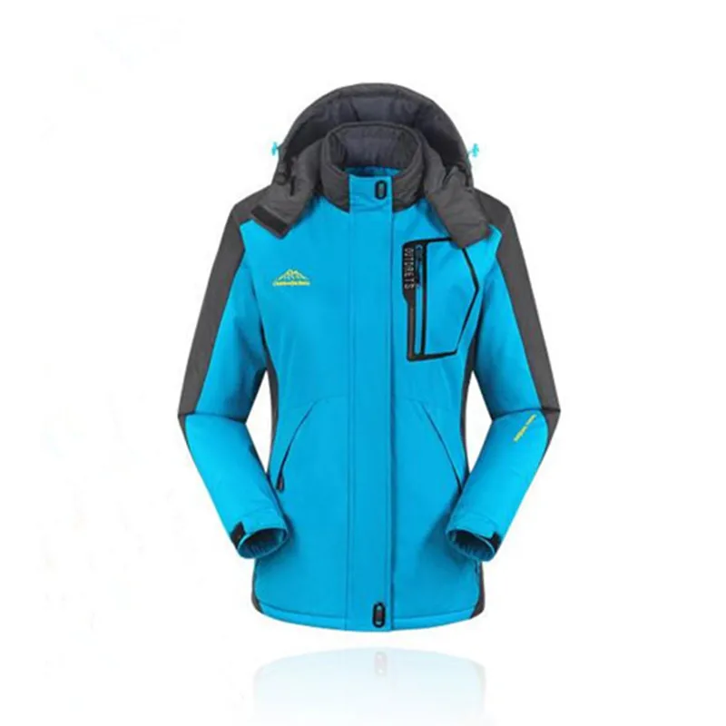 Chaquetas de esquí de Invierno para mujer de alta calidad para caza al aire libre tapón de viento esquí escalada snowboard Chaquetas deportivas impermeables para mujer