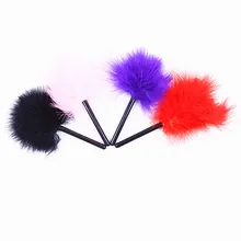 bdsm fetish Feather whip Sex Products Tickler Naughty Spanking Paddle Slave Role-play Flirting Toy Adult Games foreplay