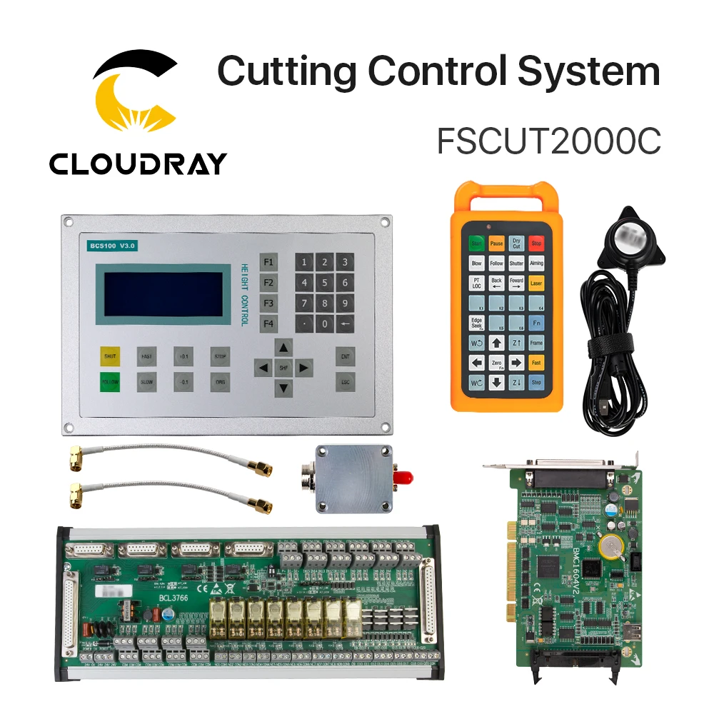 

Friendess FSCUT Laser Cutting Machine Control System 0-6KW FSCUT2000C Cypcut BCS100 BMC1604 FSCUT2000 Controller