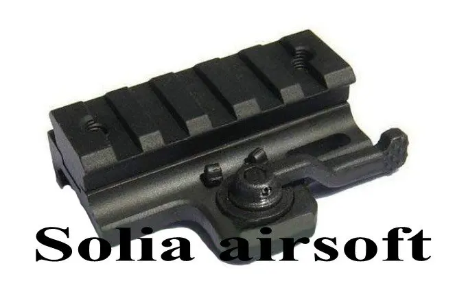 

Tactical QD quick release riser 20mm picatinny and weaver rail scope mount for hunting