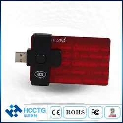USB 2,0 Карманный контакт IC Картридер для чиповых карт/Писатель ACR38U-N1