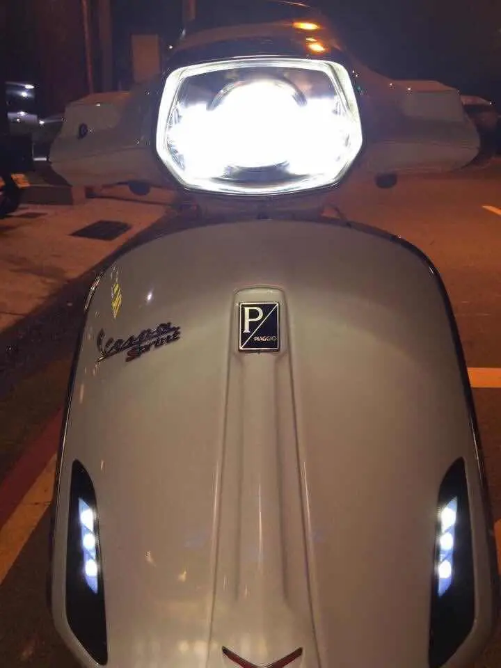 Для Vespa Sprint 150 GL Super GTR светодиодные передние фары для скутера дневные ходовые