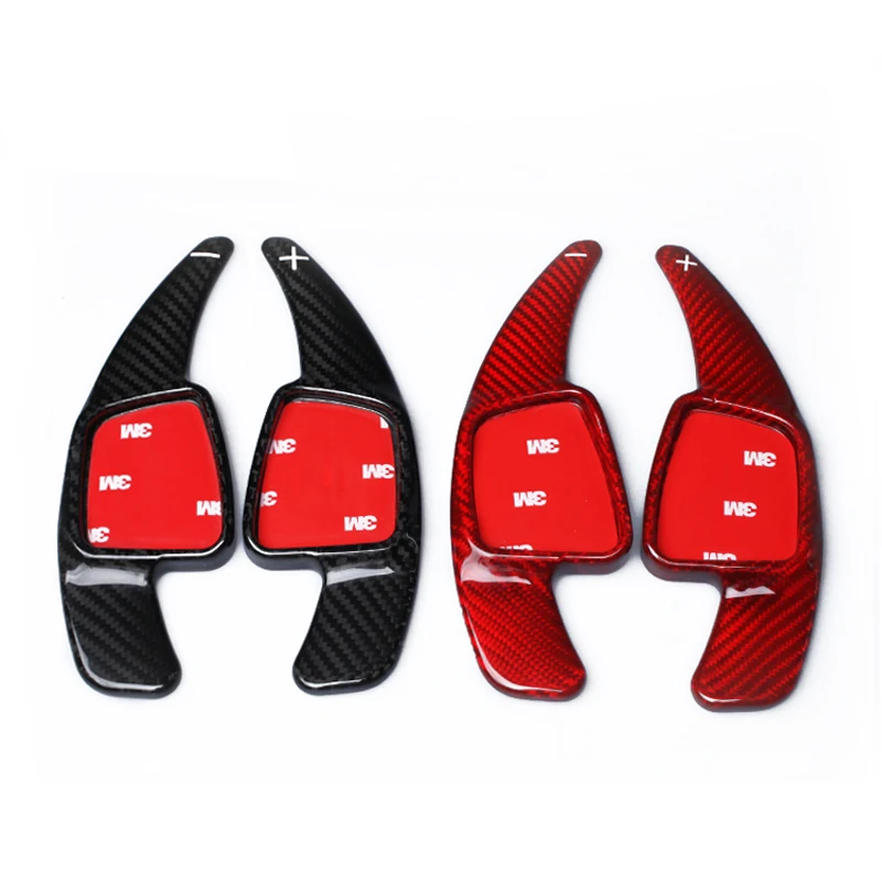 

car Gearbox Carbon Fiber Wheel Shifter Paddles Shifter Extension FOR Audi A5 S3 S5 S6 SQ5 RS3 RS5 RS6