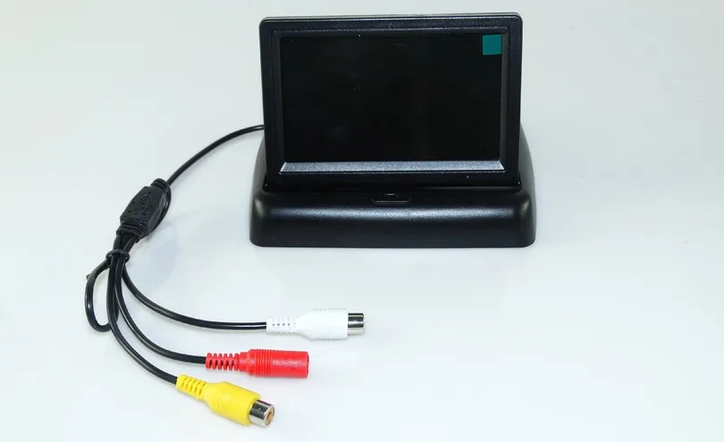 Новинка автомобильный монитор 2 в 1 с диагональю 4 3 дюйма LTF LCD HD 800*480 +