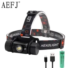 1000 люмен 5 Вт мини IR Сенсор фар индукции Usb Перезаряжаемые Фонари налобный фонарь-1 шт.-Режим Фонарь налобный фонарь