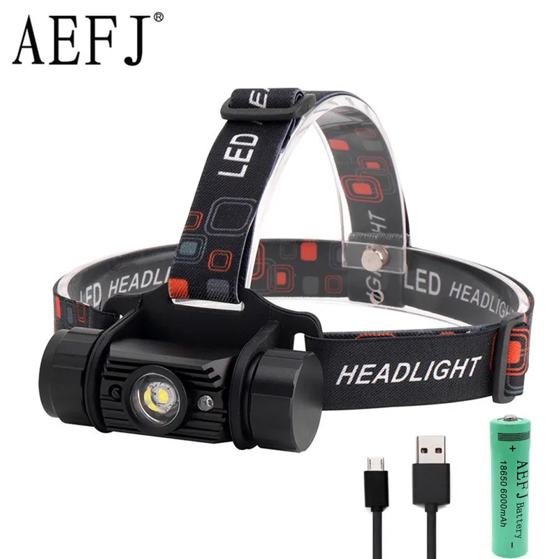 

10000 Lumen 5W Mini IR Sensor Headlight Induction Usb Rechargeable Lantern Headlamp 1-Mode Flashlight Head Torch