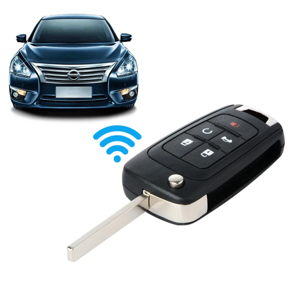 

Car Remote Key For Chevrolet Aveo Cruze Orlando 2/3/4/5 Buttons Uncut-Flip-HU100-Blade ID46 433MHz Chip Smart Original Key