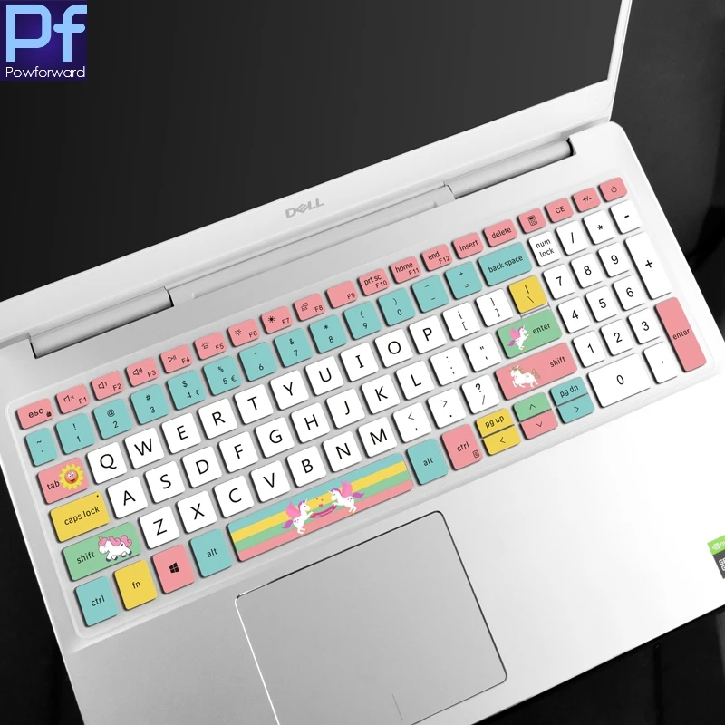 Для DELL Inspiron 15 7000 7590 7591 5000 5584 i5584 i7590 i7591 6 дюймов чехол для клавиатуры ноутбука