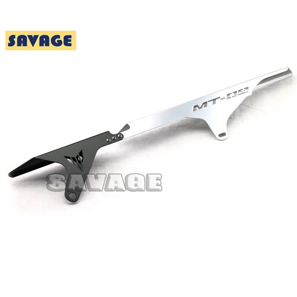 

CNC Aluminum Chain Guards Cover Protector Black+Silver ! For Yamaha MT-09 2014-2015, MT-09 Tracer 2015 New Arrival