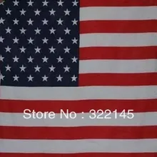 Хлопок Пейсли банданы Двусторонняя голова Обёрточная бумага шарф Браслет американский флаг мочалку 100 шт