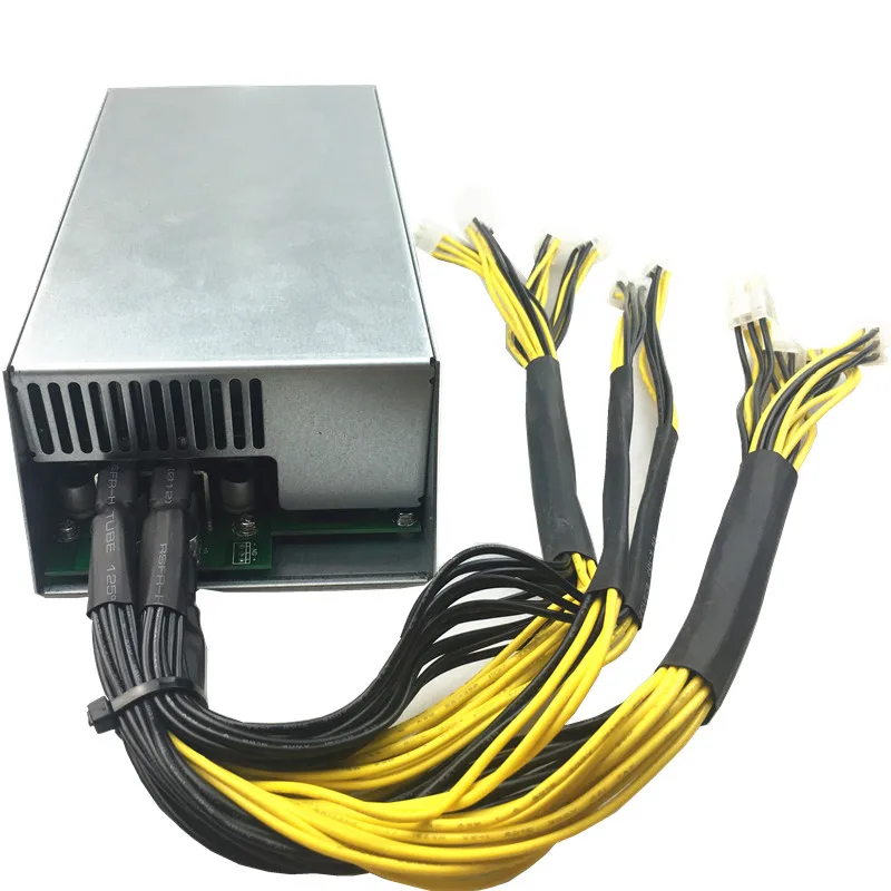 Bitmain Antminer 2U 1800w источник питания для Antminer S9 S7 L3 D3 криптомайнинг 12v 1800 PSU для горной установки APW3-12-1600 PSU 1800W