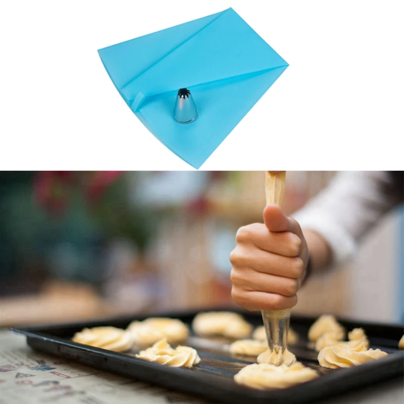Piping Bag And Nozzles IciIcing Piping Cream Pastry Tools