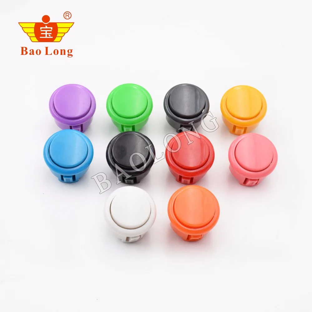 High quality 30mm Round Arcade Button cloning Sanwa Push for DIY Cabinet Parts JAMMA MAME | Спорт и развлечения