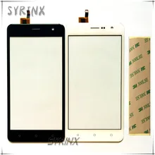 Seringas + fita moible painel do sensor de tela sensível ao toque do telefone para fly champ fs529 fs 529 digitador da tela de toque frontal lente vidro touchpad(China)