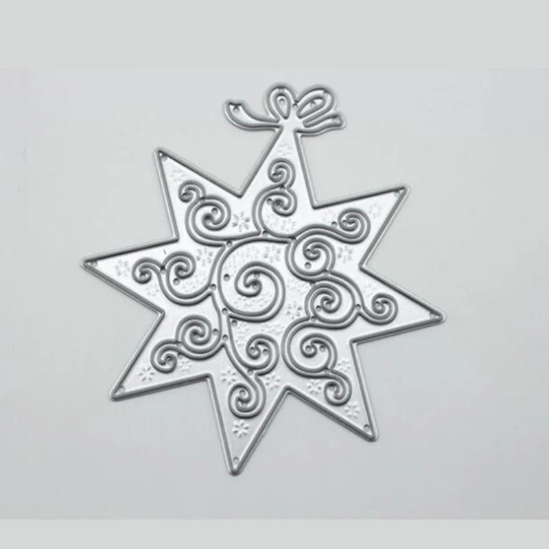 

YLCD612 Snowflake Metal Cutting Dies For Scrapbooking Stencils DIY Album Cards Decoration Embossing Folder Die Cutter Tools
