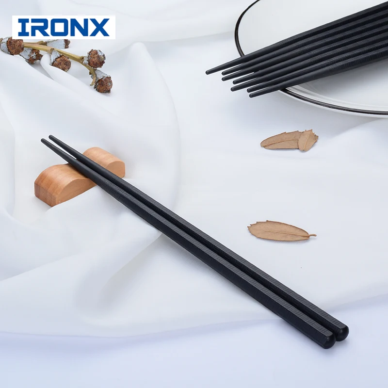 Японские Палочки для суши IRONX hashi длинные палочки из сплава бытовые кухонные