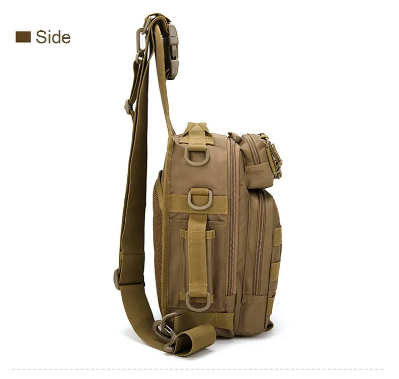 Bolsa de Peito Militar do Exército Cinto Tático Sling Bolsas Mochila Molle Caça Mochilas Ombro Acampamento Pesca Xa663wa 15 Cheap Mochilas escal.