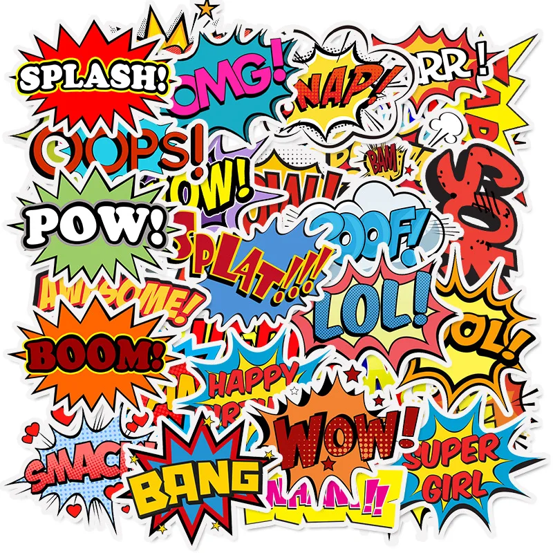 

50pcs Breaking Bad Stickers Creative design Doodle laptop lugggae wall Stickers