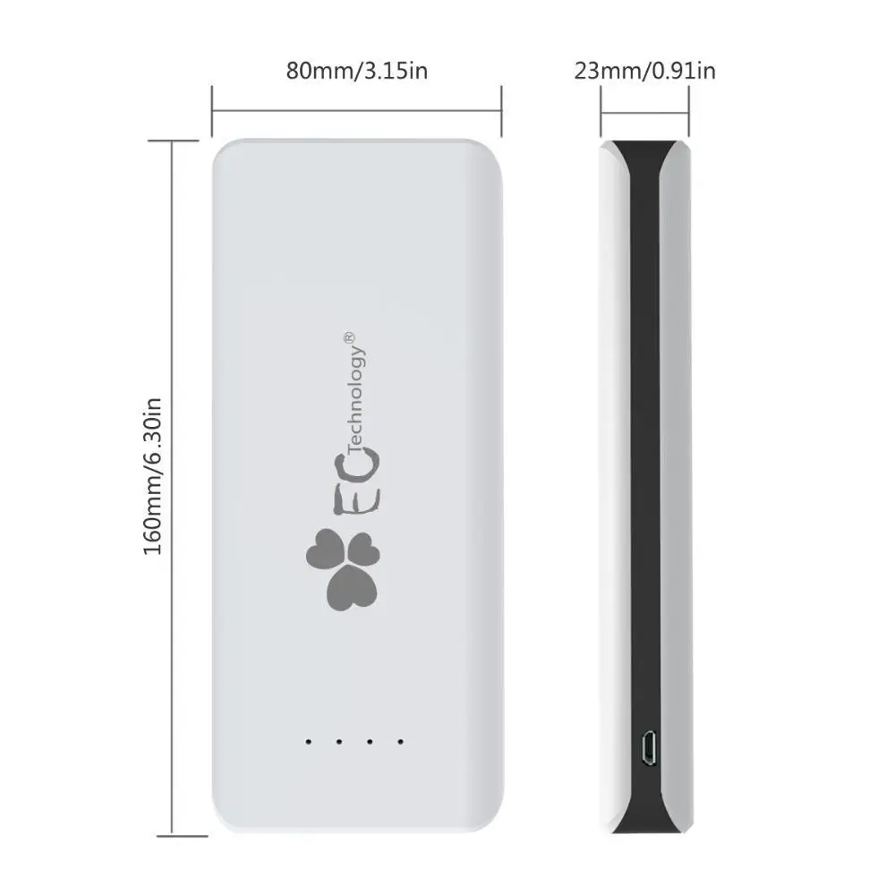18650 power Bank EC technology bank 20000 мАч портативное зарядное устройство высокой емкости