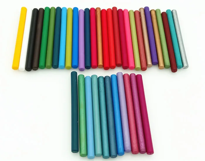 

DIY STAMP Wax Sticks for Melting Glue Gun Sealing Wax Sticks Wedding Party Invitation Sealing Wax for Fashion Gift Decoration