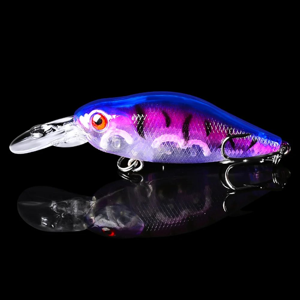 Топ 1 шт. Minnow FLYBASS искусственные жесткие 7 см 2 76 &quot/0 28 унций 8 г 3D глаз рыболовные