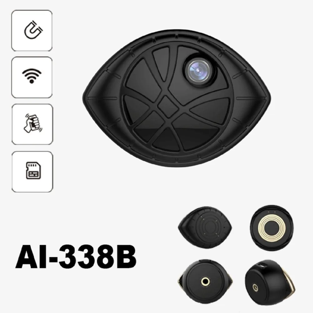 

Mini Wireless Camera Eye Shape Monitoring Camera Wifi Connection Video Recorder Micro Camcorder Support Playback and Download