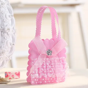 

5*2.5*7cm Wedding Favor Bags Gift Bags Chocolate Bags For Party 60pcs