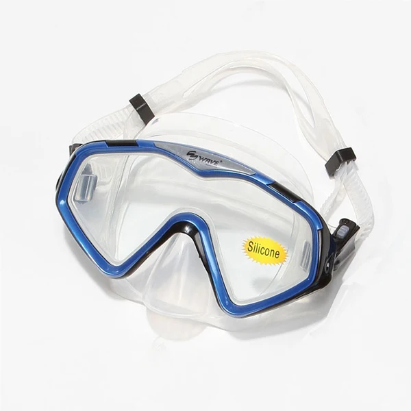 H457 плавательные очки силиконовая маска для дайвинга снаряжение для дайвинга мужские и женские модели подводное плавание зеркало - Цвет: B