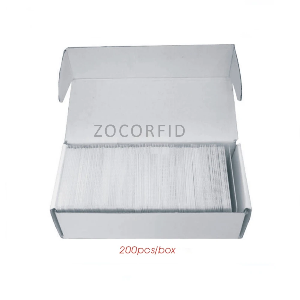 100 шт. TK4100/EM4100 125 кГц бесконтактные карты rfid ID доступа к двери 0 8 мм RFID доступа.