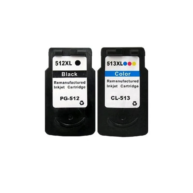 

2PK For Canon PG 512 CL 513 Ink Cartridges PG-512 CL-513 For Canon iP2700 iP2702 MP240 MP250 MP252 MP260 MP270 MP280 MP480 MP490