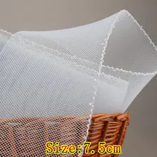 "(7,5 см) Жесткая лошадиная сетка плетеная лента для женщин шляпа 100 Ярд/лот#2 цвета