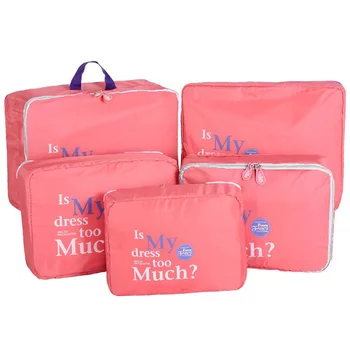 

2018 NEW 1set/5pcs Storage Clothes Bag Luggage Case Box Travel Underwear Organizer Bag