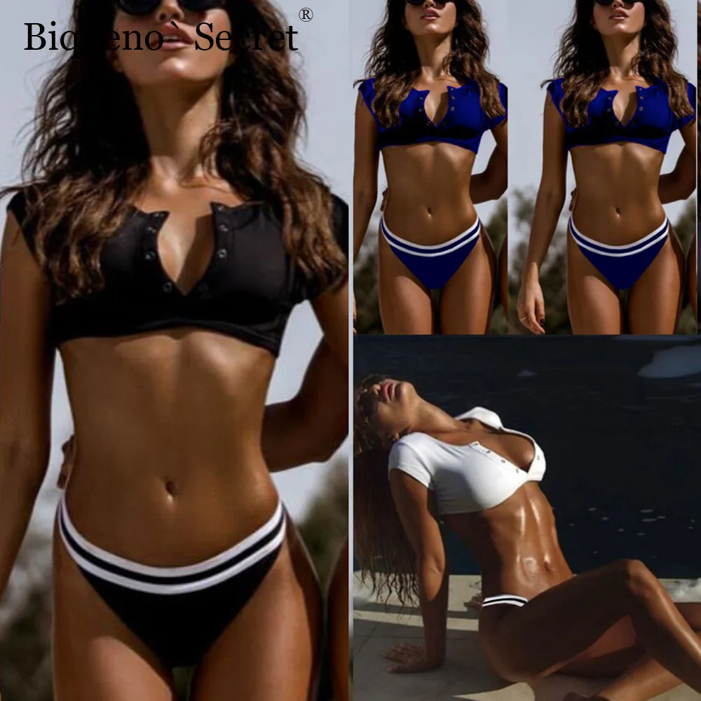 short sleeve bathing suit top