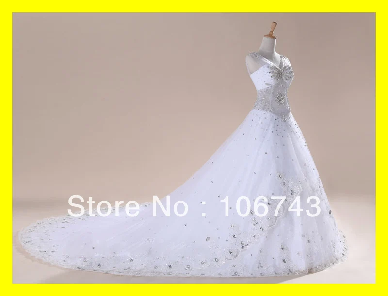 Chinese Wedding Dresses A-Line Floor-Length Cathedral/Royal Train Crystal V-Neck Tank Sleeveless Wrap Lace Up Built-In Bra Tulle | Свадьбы и