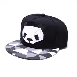 Гигантский панда национальное достояние прекрасный Flat Top хип-хоп шляпа Для мужчин Для женщин унисекс дышащая драйвер улица путешествия