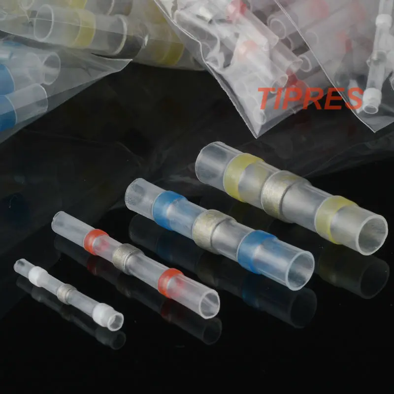 Hot Sale 50PCS Waterproof Solder Seal Heat Shrink Butt  