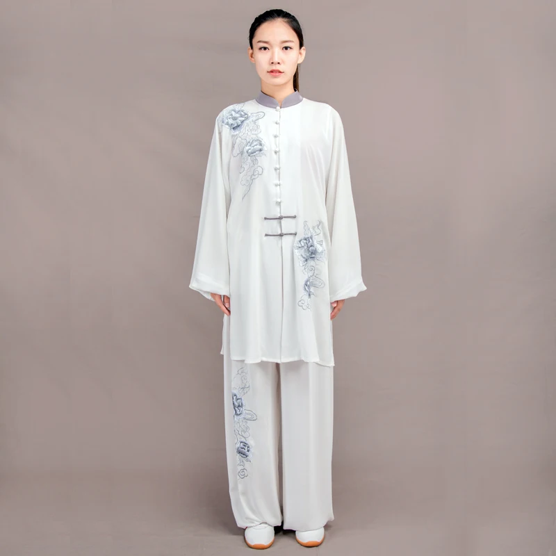 Горячая Распродажа 2019 новый дизайн одежды для боевых искусств Wushu TaiChi форма