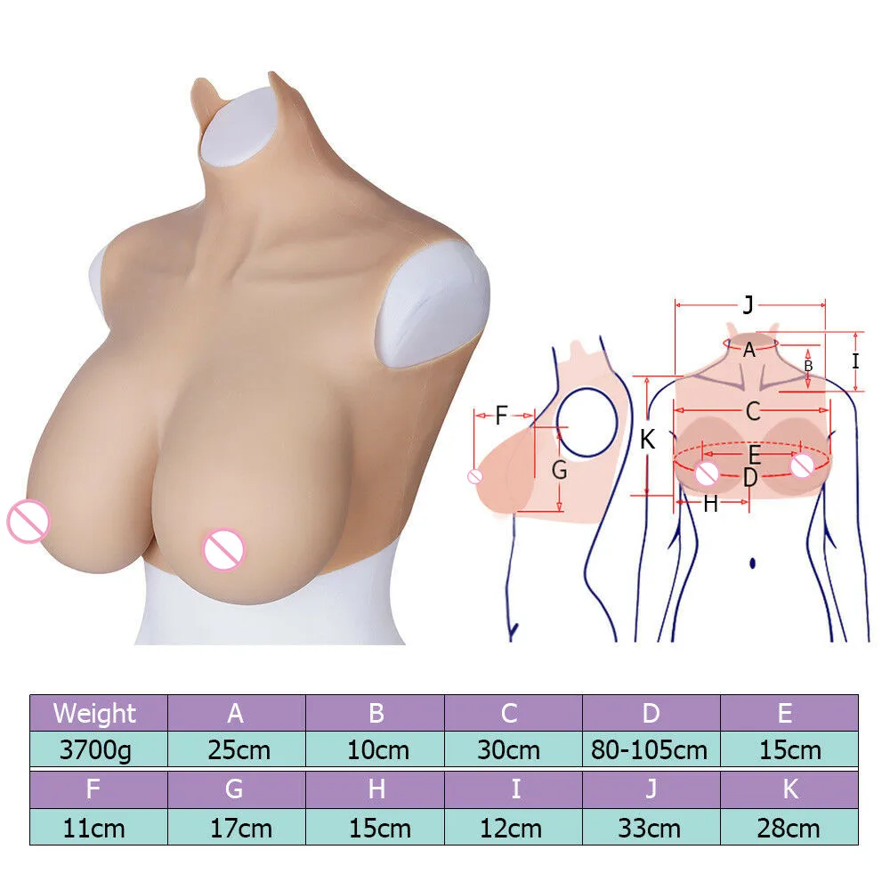 3700 г чашка HH силиконовые формы груди костюм пухленькие транссексуалы CD протезы огромные поддельные груди силиконовый бюстгальтер размера плюс бюстгальтер трансвестит
