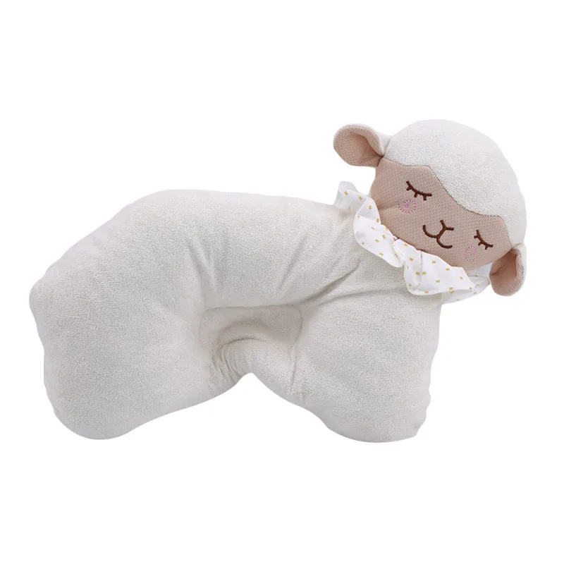 Cute plush sheep shaped Baby Bedding Nursing soft Pillows Sleep Positioner Head Protection Pillow | Мать и ребенок