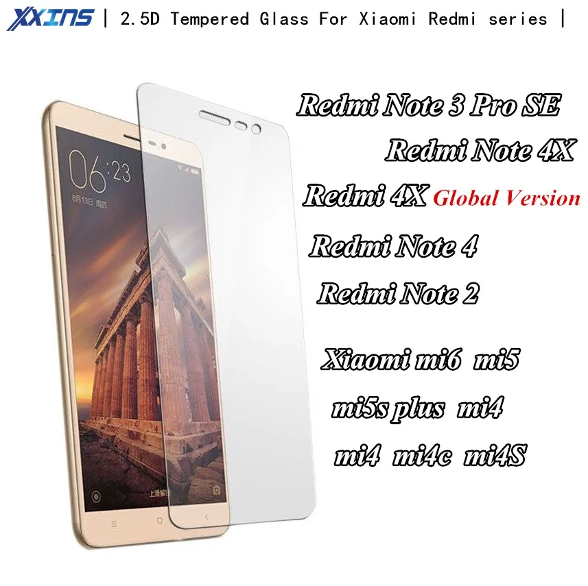 Закаленное стекло для xiaomi Red mi Note 3 PRO SE 4X4 kate 2 4C 4S 5S 5 6 защита экрана Защитный чехол