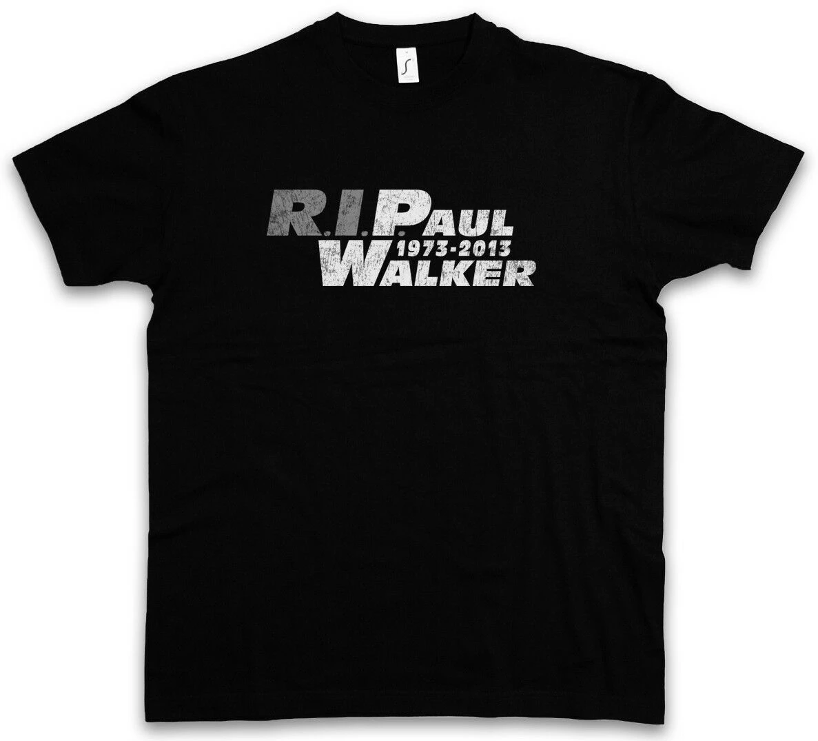 N//N Paul Walker Tribute t-Shirt R.I.P Acteur Fast and Furious Films Racer
