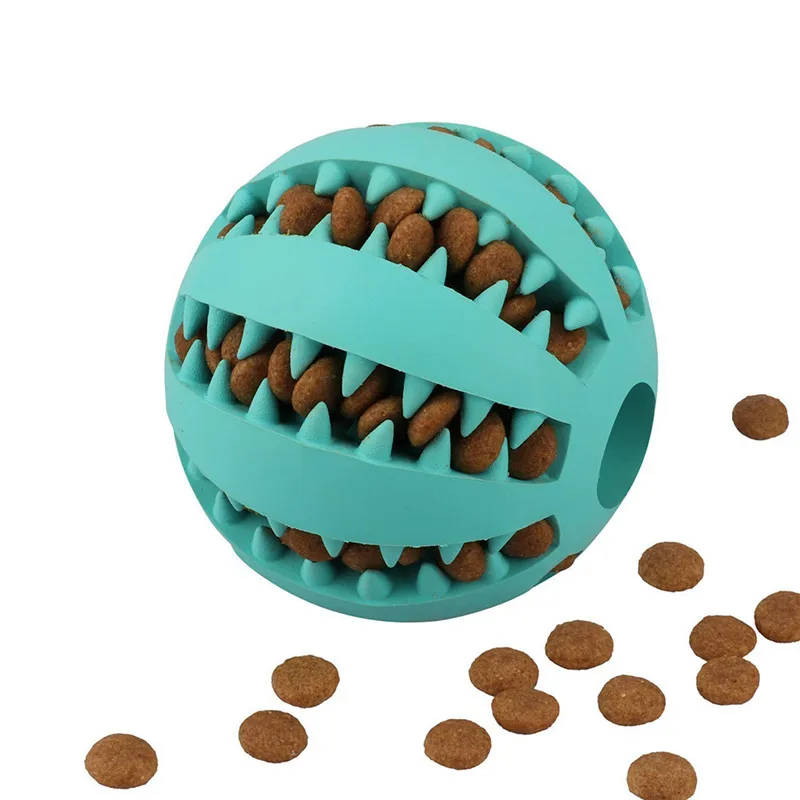 Pet Dog Toys Extra tough Rubber Ball Toy Funny Interactive Elasticity