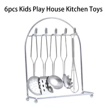 5 шт., детская мини кухонная посуда, взбивалка для яиц, ложка для детей, ролевые кулинарные игры, игрушка для моделирования, кухонная посуда, набор игрушек, подарок