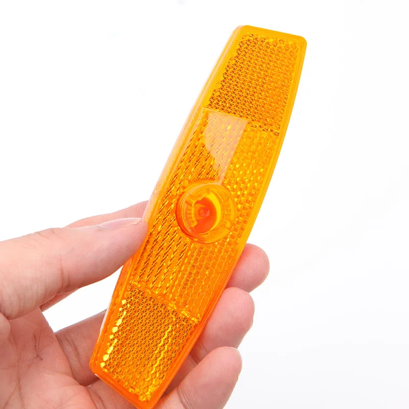 QILEJVS 2PCS Spokes Bike Wheel Reflector Safety Spoke Reflective Mount Vintage Clip Warning